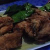 ไก่บ้านทอดน้ำปลา