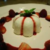 Panna Cotta With Fresh Berries And Raspberry Sauce..180B.
