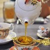 ชงชาแบบอังกฤษ ถ้วยชุดชาที่กรองชาวินเทจ กรี้ดดด ชอบมาก มาคิยาจพอทละ 160 บาท