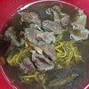 บะหมี่น้ำหมูตุ๋นไม่ใส่ผัก