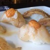 Hotate mentai sushi & Anago sushi