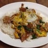 ข้าวกระเพราแฮมคลุกไข่ อร่อย แนะนำ