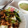 เนื้อทอดน้ำปลา เพิ่มพริก 35