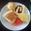 ของหวาน ทาร์ตส้ม เค้กโรล สัปปะรด อร่อยดี แตงโมไม่ค่อยฉ่ำ