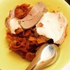 บ่ะหมี่แห้งหมูตับเกี้ยว