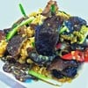 เห็ดหูหนูผัดไข่ [80.-]
