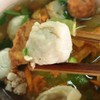 ลูกชิ้นปลา @ไพโรจน์ ก๋วยเตี๋ยวลูกชิ้นปลาอินทรีย์