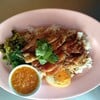 ข้าวขาหมูเนื้อ+หนัง รสเด็ด