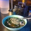 เส้นหมี่ราดหน้า..^^@ราดหน้ายอดผักเอ็มไพร์ ราชบุรี