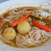 ขนมจีนน้ำยากะทิผสมป่า