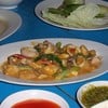 ปลาหมึกผัดไข่เค็ม