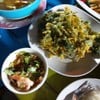 ยำผักบุ้งกรอบ