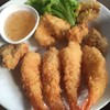 กุ้งชุบแป้งทอด มันกรอบอร่อยดีจุง