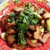 หมูแดงทอด
หมูแดงรสนวลๆ ทอดกรอบ ยิ่งกัดเข้าไปตรงส่วนมันด้วยนะ พริ้มเกินบรรยาย