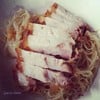 บ่ะหมี่แห้งหมูกรอบ 40 บาท หมูมาเต้ม เส้นลวกเป๊ะ