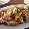 ยำไก่ย่างแซ่บอร่อย หอมข้าวคั่ว ลงตัวสุดๆ