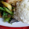 คะน้าหมูกรอบ