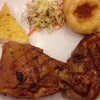 สเต็กไก่Jeffer ซี่โครงหมูบาร์บีคิว ทานกับหอมทอด