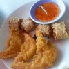 กุ้งทอด เผือกทอด อร่อยๆ