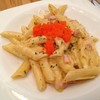 Penne Carbonara With Shrimp Roe