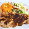 สเต็กหมูพริกไทยดำ (45 บาท)
