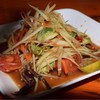 ส้มตำปูดำปลาร้า (40฿)