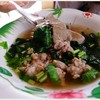 ต้มเลือดหมู + ตับ