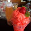 รับสตอเบอรี่ สมูทตี้ รสชาติ เปรี้ยวๆหวานๆ สดชื่นๆสักแก้วไหมค่ะ