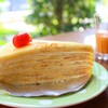 Thai Tea Crepe Cake (55 บาท)