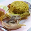 ข้าวหมกไก่เนื้อน่อง