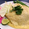 เส้นจันทร์ผัดไทห่อไข่ปู