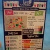 Some menu plate