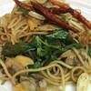 Spaghetti Baby clam/Salt fish