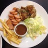 Chicken Steak + Pork Sausage Easy
