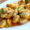 เอ็นหอยผัดไข่เค็ม จานนี้ยกให้เป็นเมนูโปรดที่สุดครั้งนี้เลย 160.-
