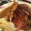เป็ดย่าง หมูกรอบ อร่อย