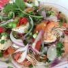 ยำวุ้นเส้นใส่กุ้ง 150฿
