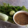 ผัก+น้ำพริกฟรี