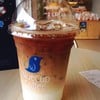 Iced Blue Cup Latte