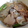 ใหญ่ ยำ เครื่องใน หมูบด ไม่พริก