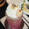 Lychee lavender Sundae Cream float