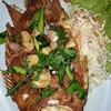 ปลาทับทิมทอดกระเทียม