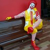 พี่โดนัลด์..^^@Mcdonald's ปั้มน้ำมันบางจาก นครปฐม