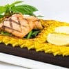 Grilled Salmon แซลมอนลมควัน <3