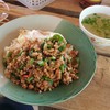 ข้าวผัดกระเพราหมูสับไข่ดาว