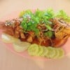 ปลาทับทิมทอดทรงเครื่อง