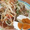 ส้มตำไทย-ไข่เค็ม