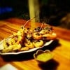 กุ้งเผา แบบคละตัว เล็ก ใหญ่ โลละ 420.-
