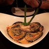 Black Ravioli And Tiger Prawn