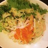 สลัดไข่กุ้ง อร่อยมาก
